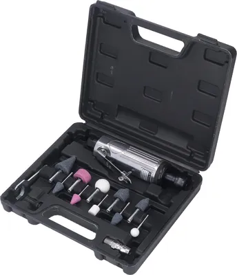 Image de 1/4in Air Die M��hle Kit polisseuse pneumatique portable Poignée droite 22000 tr/min