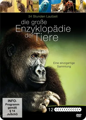 Zdjęcie produktu dla Die große Enzyklopädie der Tiere/12 DVD