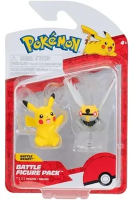 Produktbild von Pokémon Battle Figure 2 Pack Ninjask with Stand & Pikachu