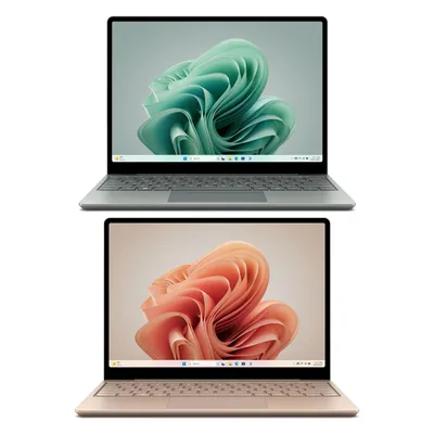 Produktbild von Microsoft Surface Laptop Go 3 31,5 cm (12.4") Touchscreen Intel® Core™ i5 i5-1235U 8 GB LPDDR5-SDRAM 256 GB SSD Wi-Fi 6 (802.11ax) Windows 11 Home Grün (XK1-00035)