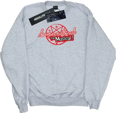 Produktbild von Supernatural - "The Musical" Sweatshirt für Herren BI45179 (L) (Grau)