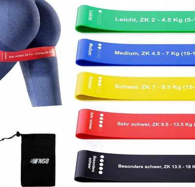 Produktbild von AS Aqua-Sport POWERSTRECH BAND Set Trainingsbänder