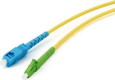 Produktbild von Glasfaser Netzwerkkabel, LC/APC-Stecker <-> SC/UPC-Stecker, 10 Gbit (45715)