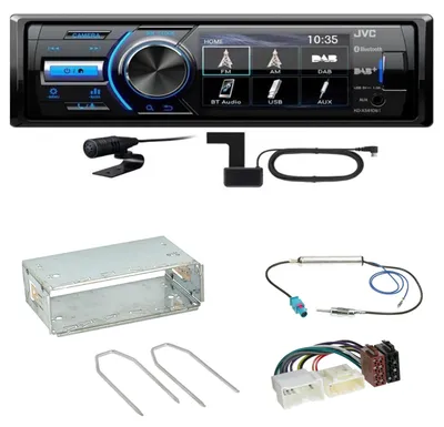 Produktbild von JVC KD-X561DBT Digitalradio Bluetooth USB Einbauset für Mercedes Citan W415