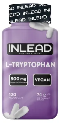 Produktbild von INLEAD L-Tryptophan 500mg (120 Kapseln)