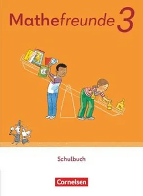 Zdjęcie produktu dla Mathefreunde 3. Schuljahr. Schulbuch mit Kartonbeilagen und "Das kann ich schon!"-Heft - Leihmaterial, mit BuchTaucher-App
