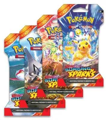 Produktbild von Pokémon TCG Surging Sparks Booster Pack (Englisch)