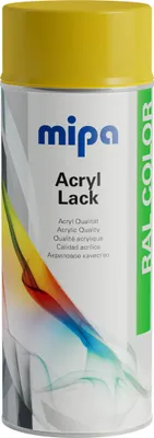 Produktbild von MIPA Acryllack RAL Color Farbspray 400ml RAL1023 - verkehrsgelb
