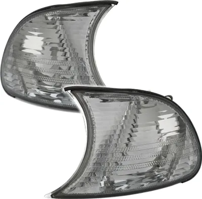 Produktbild von Eagle Eyes Frontblinker Set in Smoke für 3er BMW E46 Coupe + Cabrio, Bj. -8/2001