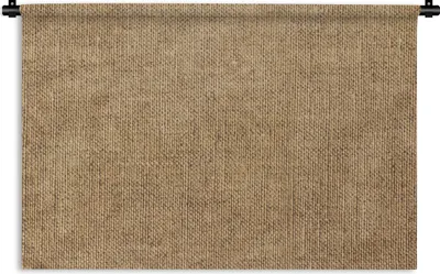 Produktbild von MuchoWow® Wandteppich Wandbehang Wand - Braun - Stoff 150x100 cm Tapisserie Dekoration Wandtuch - Waschbar - Tapisserien - Wand-Decke