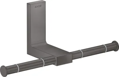 Produktbild von hansgrohe AXOR UNIVERSAL Rectangular Toilettenpapierhalter, Metall, doppelt, 42657340