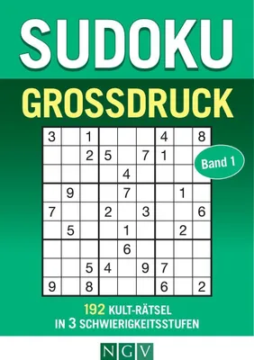 Produktbild von Sudoku Großdruck - Band 1