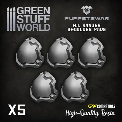 Produktbild von Puppetswar - Ranger Shoulder Pads, Resin, 28/32mm