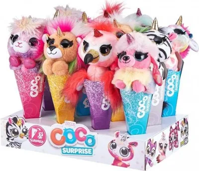 Obrázek produktu pro Coco Fantasy plyšové zvířátko s překvapením - mix motivů