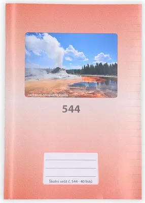 Zdjęcie produktu dla 544 - Notatnik A5 linia 40l.