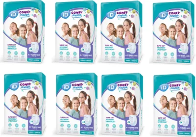 Produktbild von ID Comfy Junior Pants 4-7 Jahre 8x14=112 Stück Inkontinenz Einweg Slip Kinder