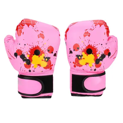 Immagine prodotto di Baby Girls Boys Kids Boxing Gloves Punch Training Kids Fighting Mitts (Rosa)