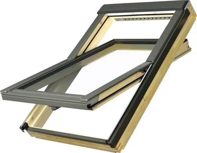 Produktbild von Fakro Schwingfenster Holz FTP-V U5 78x118 cm inkl. Dauerlüftung