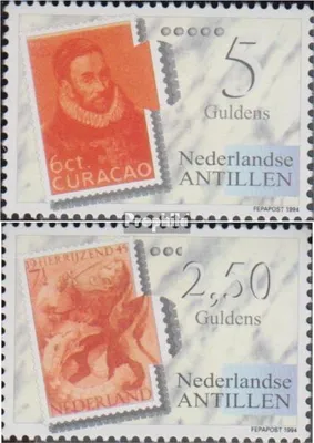 Produktbild von Briefmarken Niederländische Antillen 1994 Mi 816A-817A (kompl.Ausg.) postfrisch Philatelie