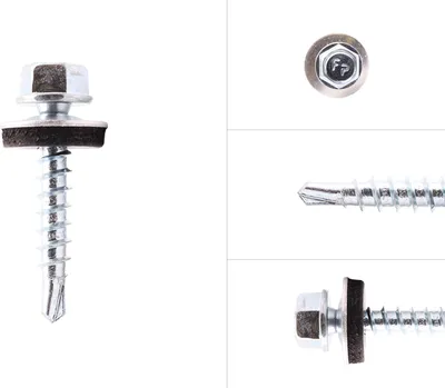 Immagine prodotto di Viti autoperforanti - Viti per tegole in acciaio inox 4,8 x 28 mm - Per 250 pezzi