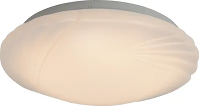 A close-up, studio shot of a ceiling light fixture.