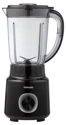 Produktbild von Tomado TTB1501B Standmixer 1,5 Liter - 2 Geschwindigkeiten - Schwarz