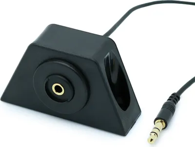 Produktbild von KFZ AUX Verlängerung Einbaubuchse Unterbau 3,5mm Klinkenstecker Adapter Kabel