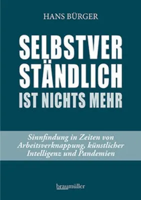 Immagine prodotto di Selbstverständlich ist nichts mehr