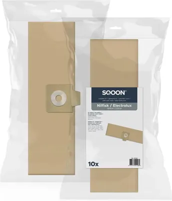 Immagine prodotto di CleanInQ - Sacchetto per aspirapolvere Electrolux/Nilfisk UZ 934 in carta e infornato in 10 pezzi