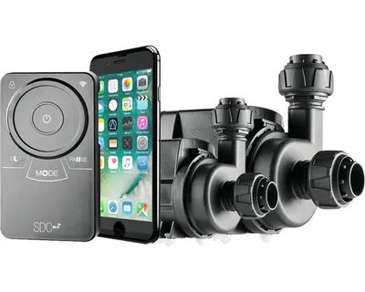 Imagen del producto de Bomba multifunción SICCE Syncra SDC 9.0, programable mediante aplicación, con un caudal de 4000 a 9000 litros por hora