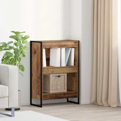 Immagine prodotto di Maison Exclusive - Libreria, dimensioni 60 x 30 x 86,5 cm, realizzata in legno composito proveniente da materiali riciclati