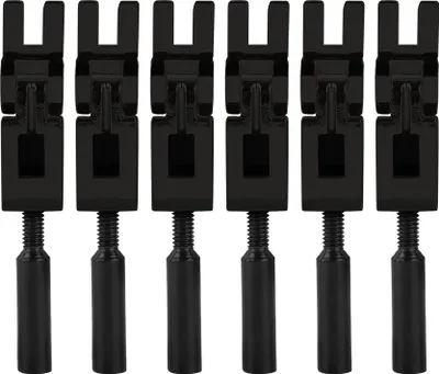 Obrázek produktu pro 6 ks sedel tremola s válečkovým můstkem a klíčem pro elektrickou kytaru (černá)