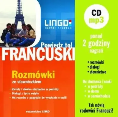 Produktbild von Gwiazdecka, E: Francuski Rozmowki Powiedz to! + audiobook MP