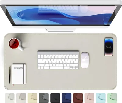 Obrázok produktu pre Podložka na stôl 80 x 40 cm, Imitácia kože, Vodoodolná, Protišmyková, pre Domov a Kanceláriu