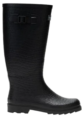 Produktbild von Regatta - "Fairweather III" Reptilien-Druck Gummistiefel für Damen RG13472 (36 EU) (Schwarz)