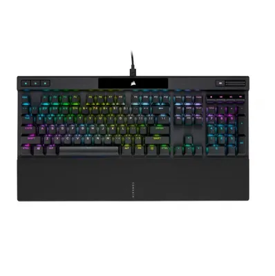Obrázok produktu pre Corsair K70 RGB PRO, Kábel, USB, Mechanický spínač kláves, QWERTY, RGB LED, Čierna