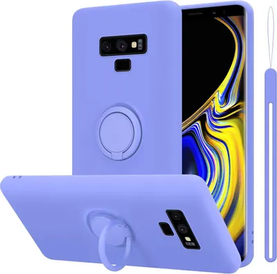 Produktbild von Cadorabo Hülle für Samsung Galaxy NOTE 9 Schutz Hülle in Lila Handyhülle TPU Etui Case Cover