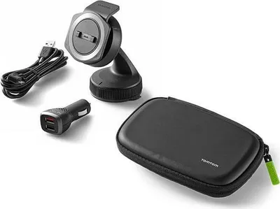 Zdjęcie produktu dla TomTom Pakiet z samochodowym zestawem montażowym i futerałem ochronnym, 10,9 cm (4.3"), Pokrowiec, Czarny, TomTom, Rider 400, 410, Odporny na zadrapania, Odporny na wstrząsy