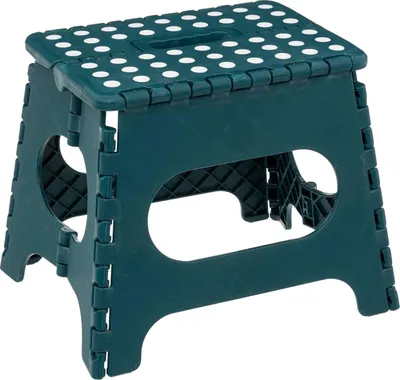 Produktbild von 5Five Kuchenhocker/Trittbrett - faltbar - blau - 27 x 33 cm