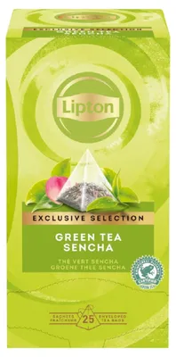 Image de Lipton - Tea Exclusive Thé vert Sencha 25x2gr