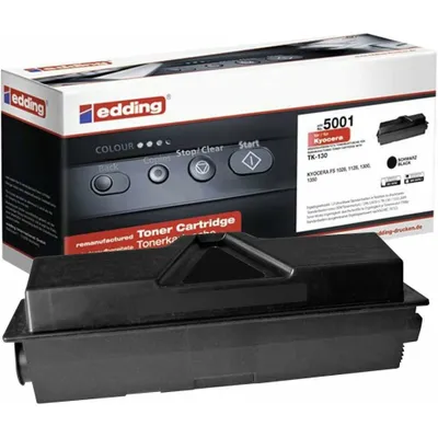 Produktbild von edding EDD-5001 schwarz Toner ersetzt KYOCERA TK-130
