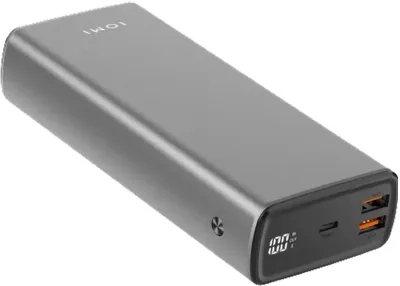 Produktbild von IOMI Powerbank 30.000 mAh 65 W Grau Neuwertig