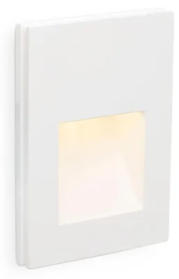 Immagine prodotto di Lampada da parete a incasso a LED PLAS-3 1W 3000K Bianco