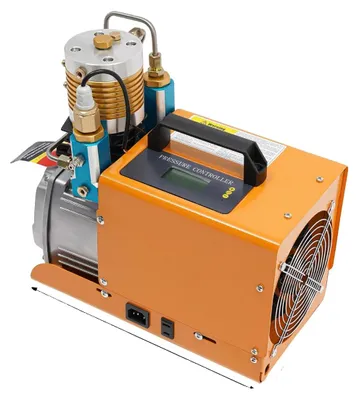 Produktbild von Hochdruckluftkompressor, 220V, automatische Abschaltung, Orange/Schwarz