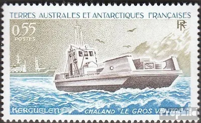 Produktbild von Briefmarken Französ. Gebiete Antarktis 1983 Mi 169 (kompl.Ausg.) postfrisch Landungsboot