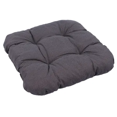 Obrázek produktu pro Podsedák 38 x 38 x 8 cm Sun Garden SŮSA 50310-700 jednobarevný antracitový