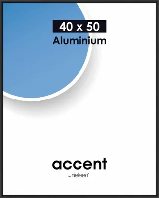 Obrázok produktu pre Hliníkový rám Nielsen Accent 40x50 cm čierny matný