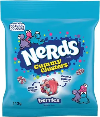 Produktbild von Nerds Gummy Clusters Berries 113g