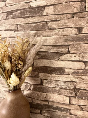Produktbild von NEWROOM Tapete Qubrick Beige363702 Vliestapete - Landhaus Mauer Stein  Germany