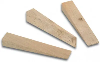 Imagen del producto de Cuñas de madera dura, 50 unidades, para montaje